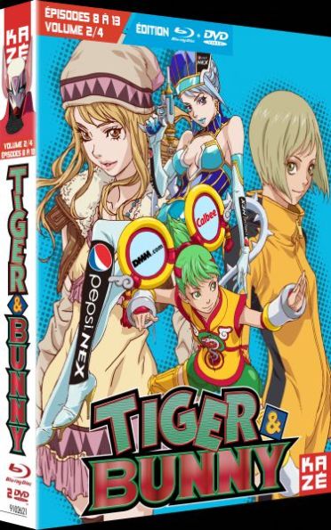 Tiger & Bunny - Box 2/4 [Blu-ray]