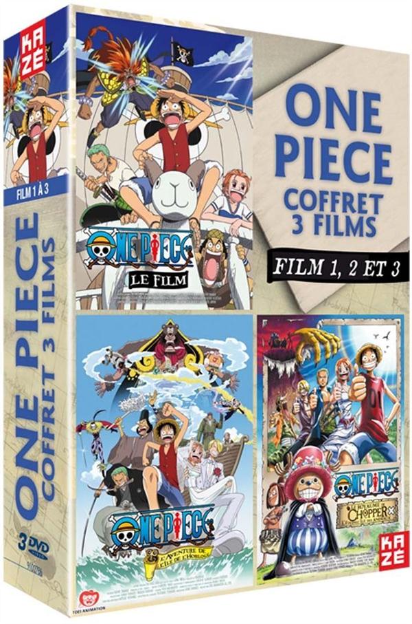 One Piece - Le Film 1, 2 et 3 [DVD]