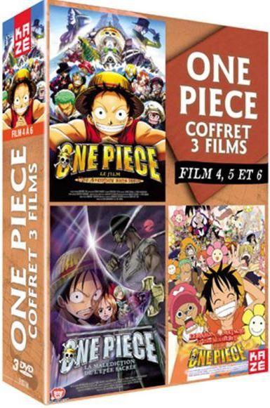 One Piece - Le Film 4, 5 et 6 [DVD]