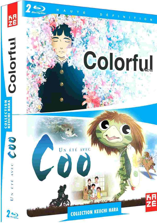 Collection Keiichi Hara : Colorful + Un été avec Coo [Blu-ray]