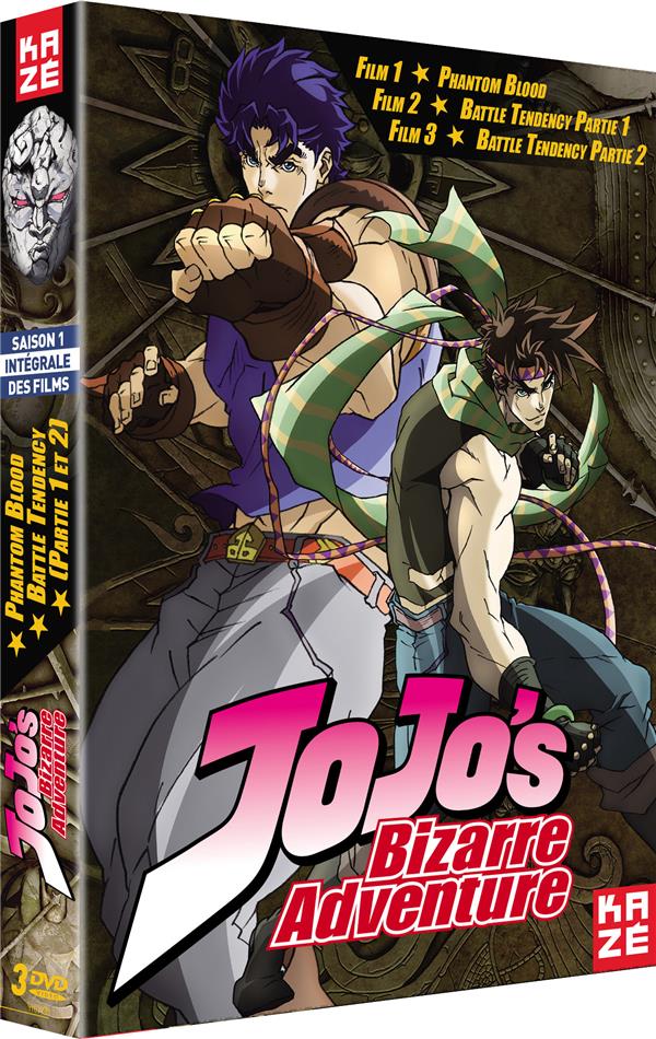 JoJo's Bizarre Adventure - Saison 1 : Intégrale des films [DVD]