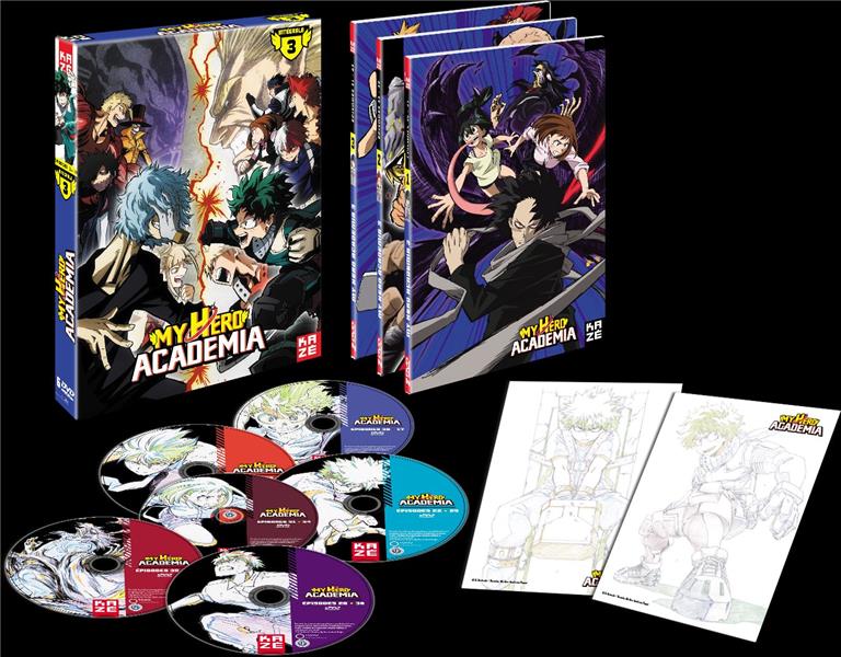 My Hero Academia - Intégrale Saison 3 [DVD] - flash vidéo