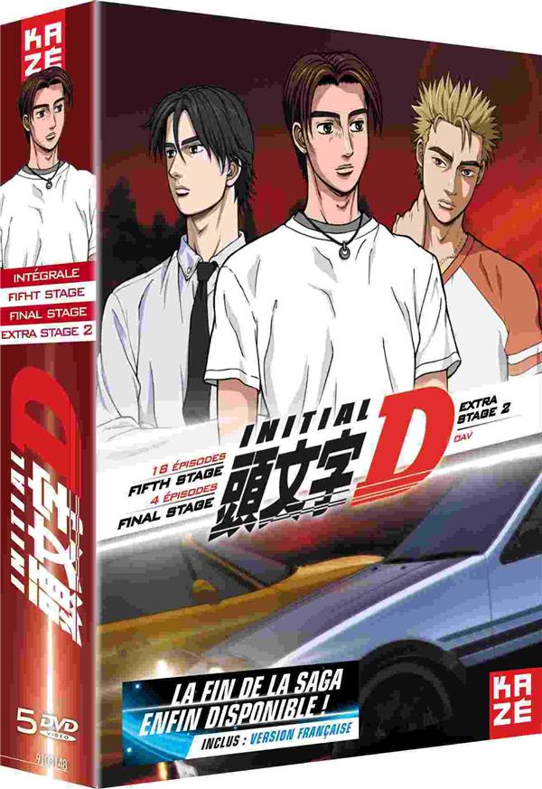 Coffret initial D, 18 épisodes ; 1 OAV [DVD]