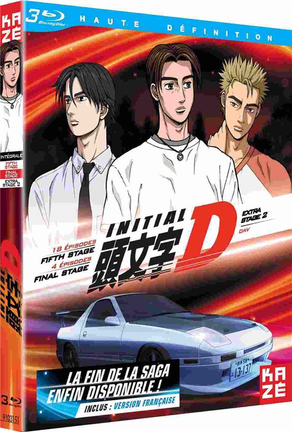 Coffret initial D, 18 épisodes ; 1 OAV [Blu-ray]