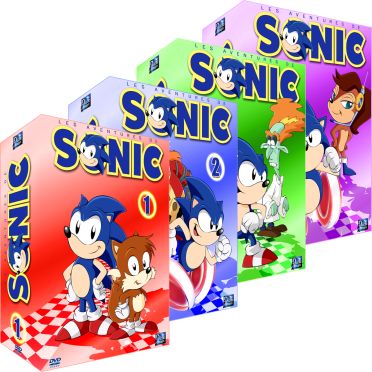 Coffret intégrale les aventures de Sonic [DVD]