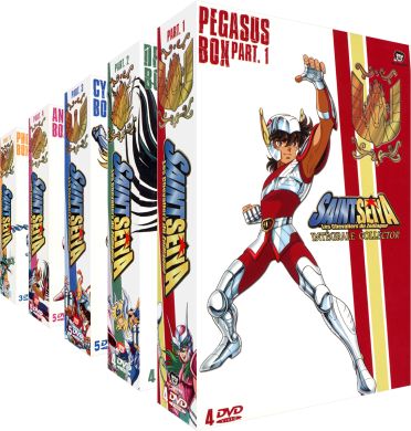 Coffret intégrale saint Seiya - les chevaliers du Zodiaque [DVD] - flash vidéo