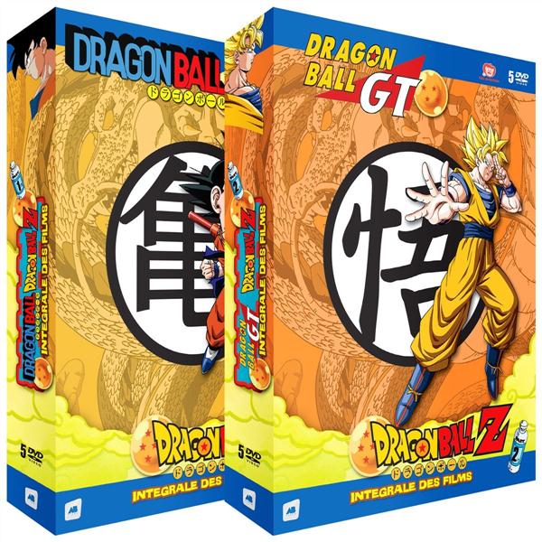 Coffret intégrale dragon ball z ; dragon ball gt [DVD] - flash vidéo