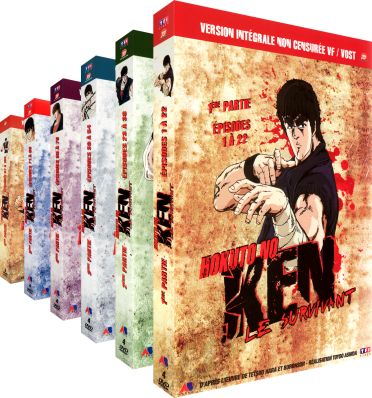 Coffret intègrale Ken le survivant - Hokuto no Ken [DVD] - flash vidéo