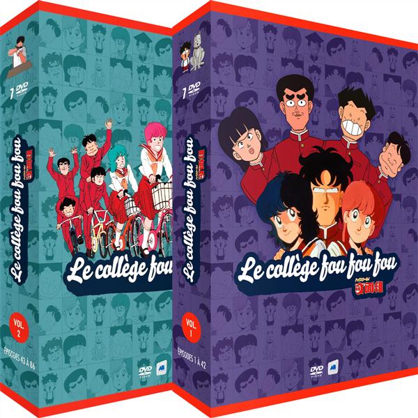 Coffret intégrale le collège fou fou fou [DVD] - flash vidéo