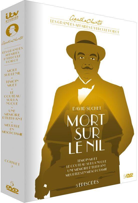 Agatha Christie : Les grandes affaires d'Hercule Poirot - Coffret 2 : Mort sur le Nil [DVD]
