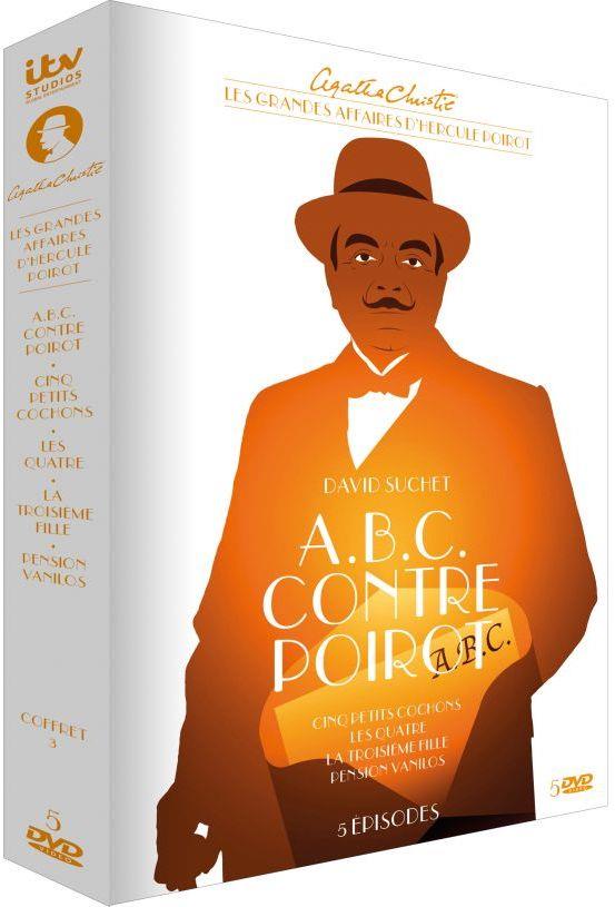 Agatha Christie : Les grandes affaires d'Hercule Poirot - Coffret 3 : A.B.C. contre Poirot [DVD]
