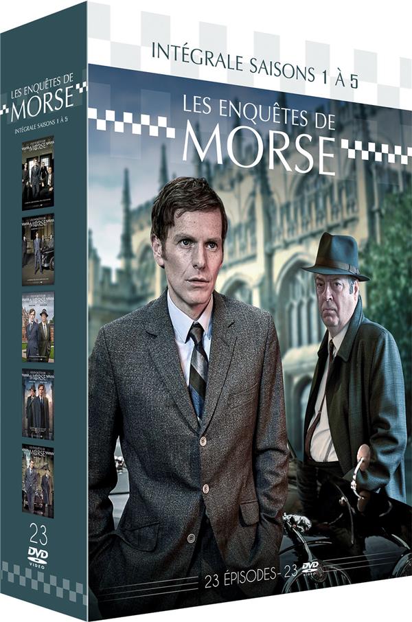 Les Enquêtes de Morse - Intégrale saisons 1 à 5 [DVD] - flash vidéo