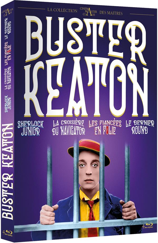 Buster Keaton - Coffret : Sherlock Jr. + La Croisière du Navigator + Les Fiancées en folie + Dernier round [Blu-ray]
