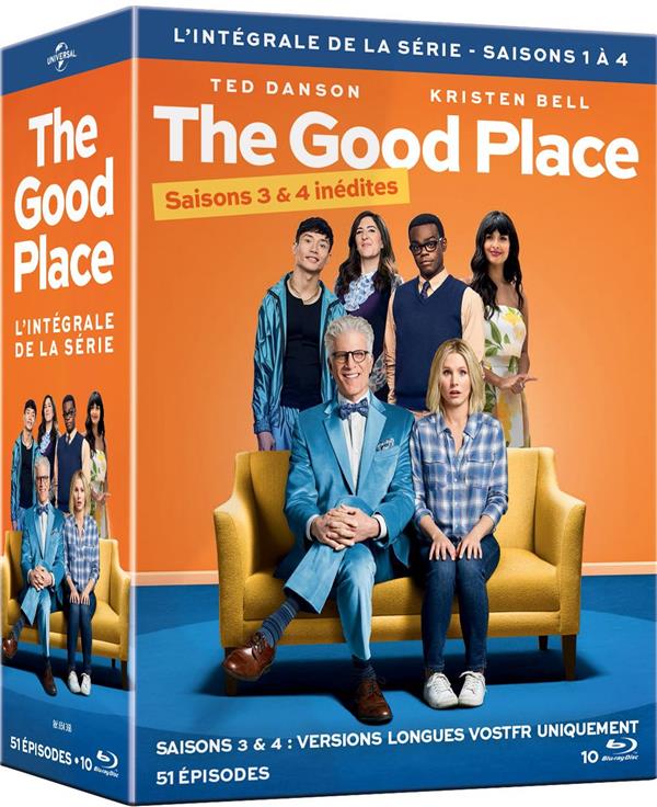 The Good Place - L'intégrale de la série - Saisons 1 à 4 (Saisons 3 & 4 inédites) [Blu-ray]