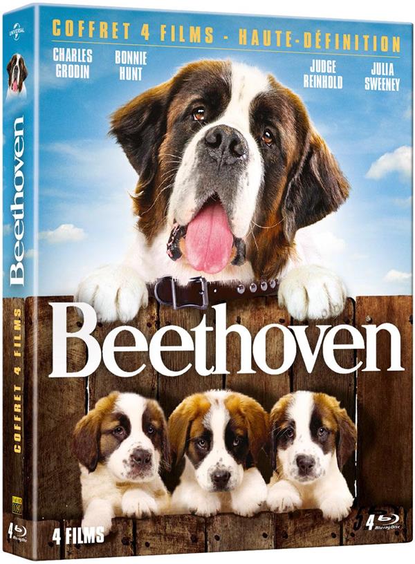 Beethoven - Coffret 4 films [Blu-ray]