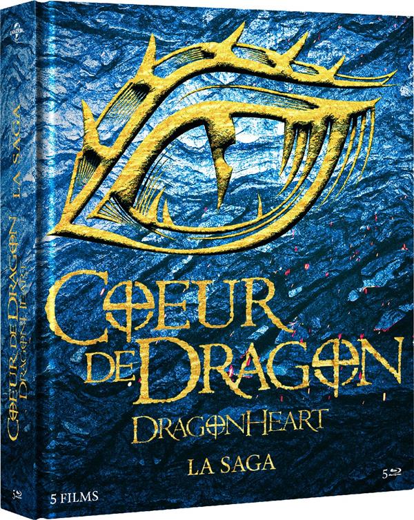 Coeur de Dragon (DragonHeart) - La Saga [Blu-ray]