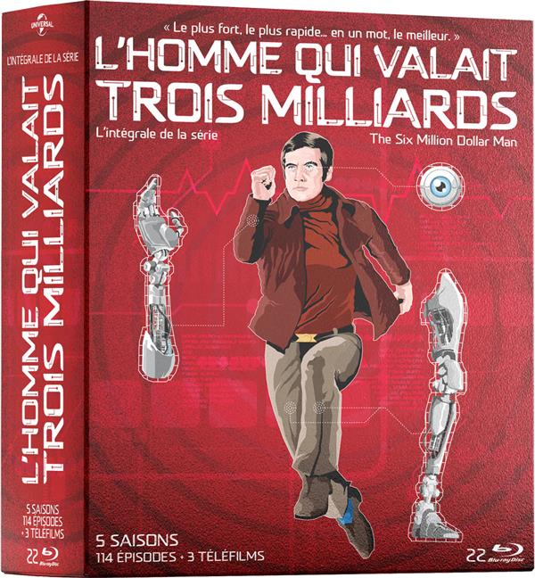 L'Homme qui valait trois milliards - L'intégrale [Blu-ray]