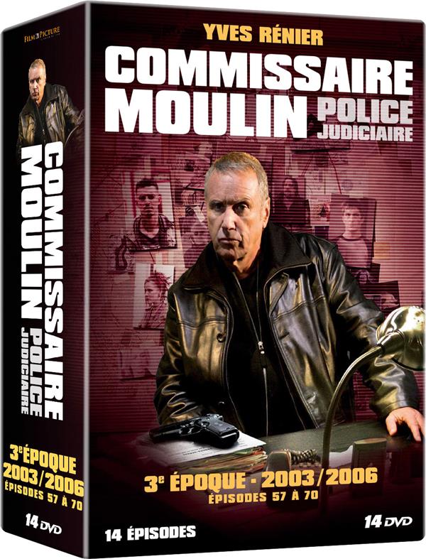 Commissaire Moulin, Police judiciaire - 3e époque - 2003/2006 - Épisodes 57 à 70 [DVD] - flash vidéo