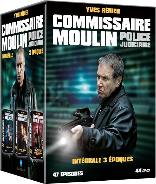 Commissaire Moulin - Police judiciaire - Intégrale des trois époques : 1976/2006 [DVD] - flash vidéo