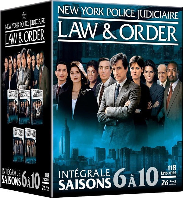 New York, police judiciaire (Law & Order) - Intégrale saisons 6 à 10 [Blu-ray]