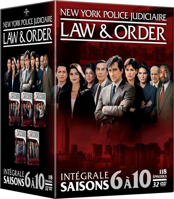 New York, police judiciaire (Law & Order) - Intégrale saisons 6 à 10 [DVD]