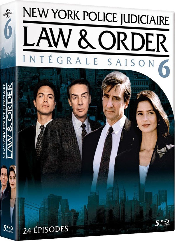 New York, police judiciaire (Law & Order) - Intégrale saison 6 [Blu-ray]