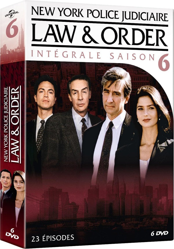 New York, police judiciaire (Law & Order) - Intégrale saison 6 [DVD]