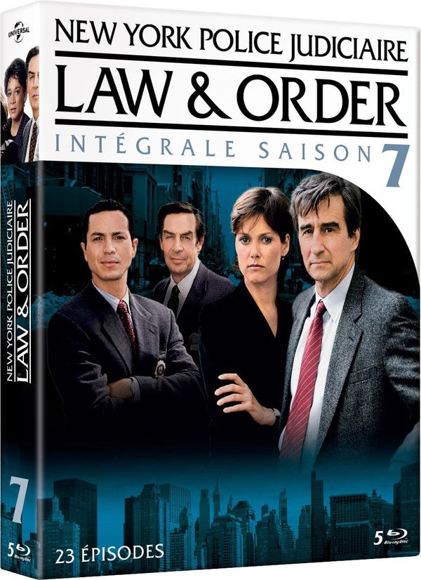New York, police judiciaire (Law & Order) - Intégrale saison 7 [Blu-ray]
