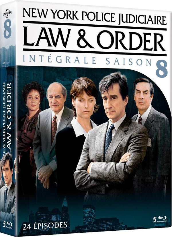 New York, police judiciaire (Law & Order) - Intégrale saison 8 [Blu-ray]