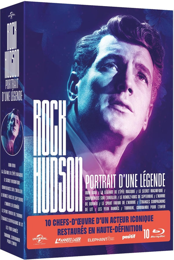 Rock Hudson - Portrait d'une légende - Coffret 10 films [Blu-ray]