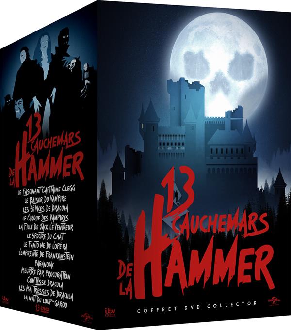 13 cauchemars de la Hammer [DVD]