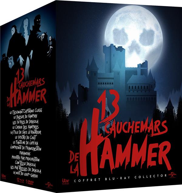 13 cauchemars de la Hammer [Blu-ray]