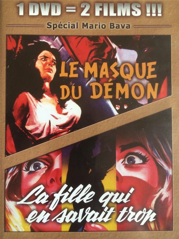 Coffret Mario Bava 2 films : le masque du démon ; la fille qui en savait trop [DVD] - flash vidéo