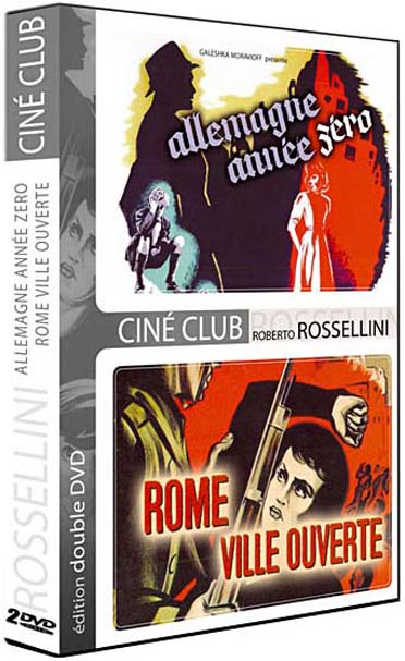 Coffret Roberto Rossellini : Allemagne annee zero ; Rome ville ouverte [DVD]