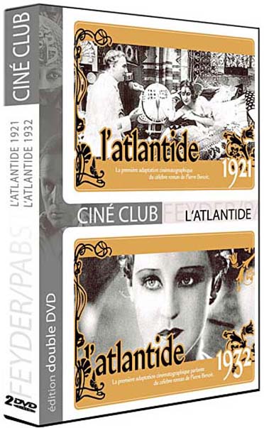Coffret Feyder / Pabst : l'Atlantide 1921 ; l'Atlantide 1932 [DVD]