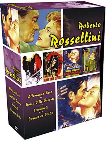Roberto Rossellini - 4 Films : Allemagne, année zéro + Rome, Ville ouverte + Stromboli + Voyage en Italie [DVD]