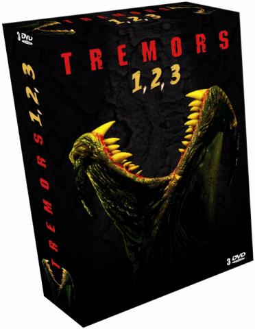 Tremors 1 + Tremors 2 + tremors 3 [DVD]