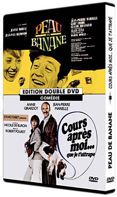 Coffret comedie : peau de banane ; cours apres moi [DVD]