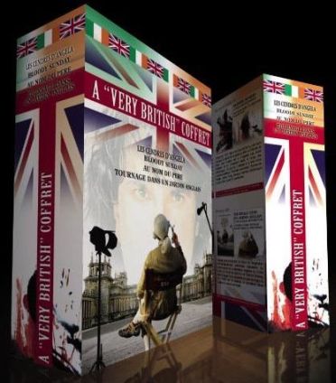 A very british coffret : Au nom du père ; Tournage dans un jardin anglais ; Les cendres d'Angela ; Bloody sunday [DVD]