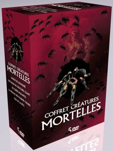 Créatures mortelles : Guèpes mutantes ; L'antre de l'araignée ; Crocodile géant ; L'oeil de la bête ; Les fourmis tueuse [DVD]