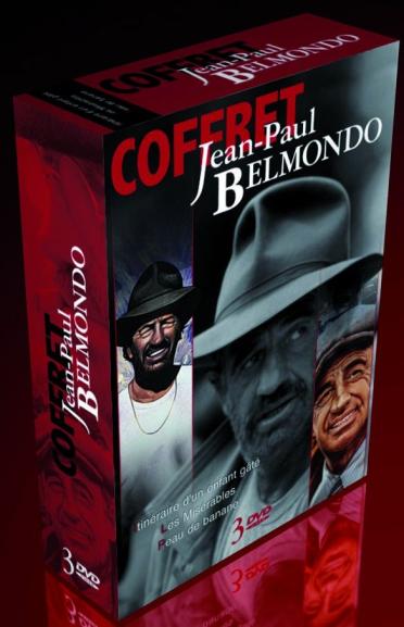 Jean-Paul Belmondo : Les misérables ; Itinéraire d'un enfant gaté ; Peau de banane [DVD]