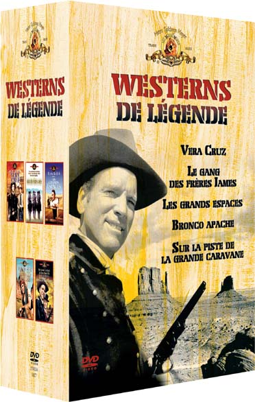 Westerns de légende - Coffret 5 DVD [DVD]