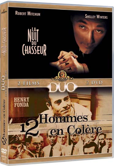 La Nuit du chasseur + 12 hommes en colère [DVD]