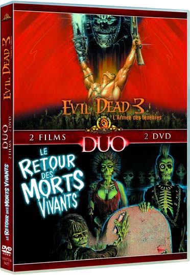 Evil Dead 3 : L'armée des ténèbres + Le retour des morts vivants [DVD]