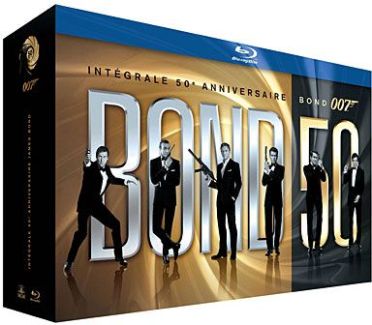 James Bond 007 - Bond 50 : Intégrale 50ème Anniversaire des 22 films [Blu-ray]