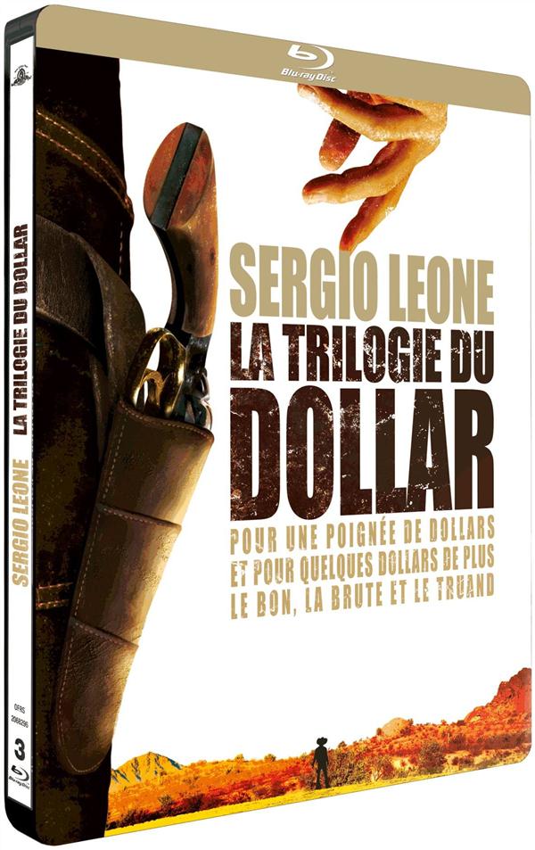 Sergio Leone : La trilogie du dollar : Pour une poignée de dollars + Et pour quelques dollars de plus + Le bon, la brute et le truand [Blu-ray]