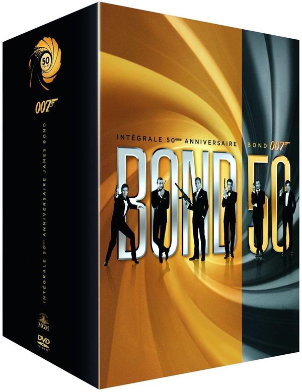 James Bond 007 - Bond 50 : Intégrale 50ème Anniversaire des 23 films [DVD]