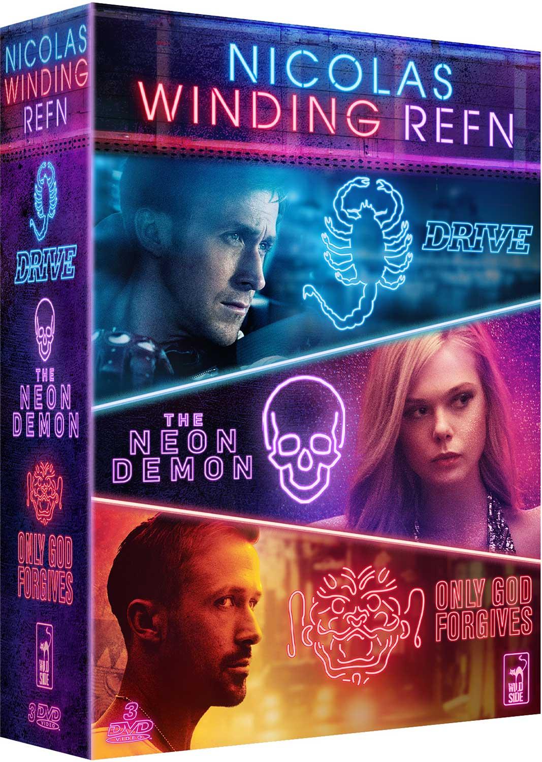 Nicolas Winding Refn : Drive + The Neon Demon + Only God Forgives [DVD]
