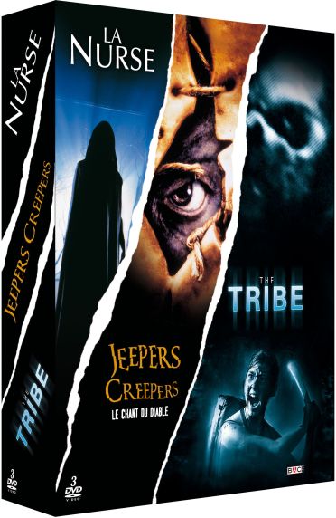 Frissons : La nurse + Jeepers Creepers - Le chant du diable + The Tribe - L'île de la terreur [DVD]