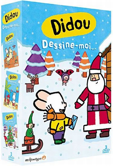 Didou, Vol. 3 : dessine avec Didou un cheval, un pirate, un sapin de Noël [DVD]